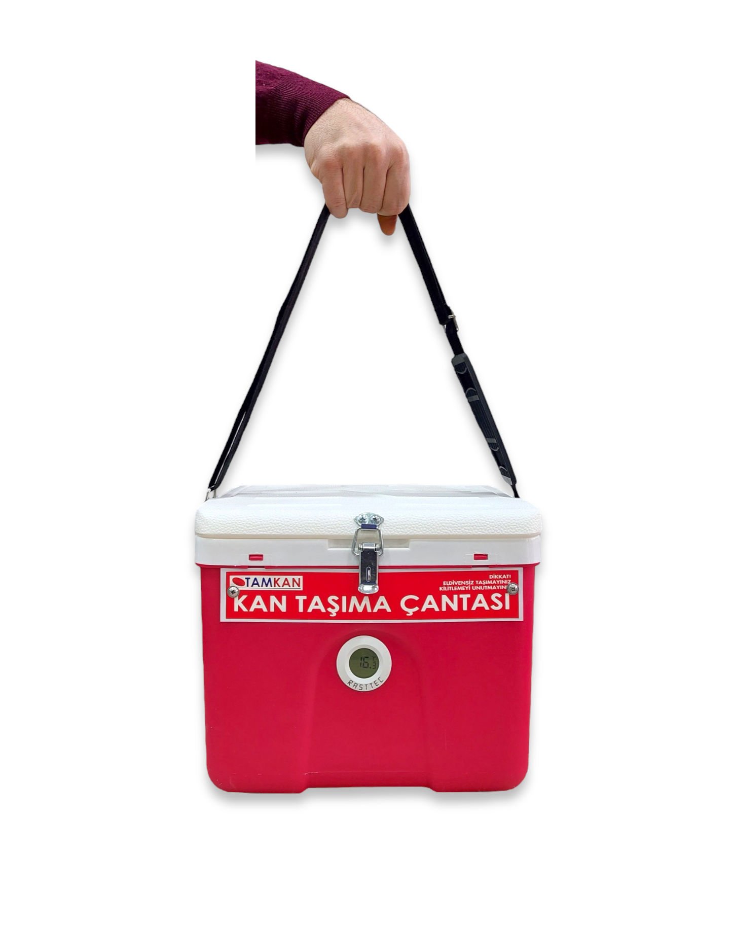 5 Litre Güvenlikli Soğuk Zincir Taşıma Çantası - TK7076 - TAMKAN