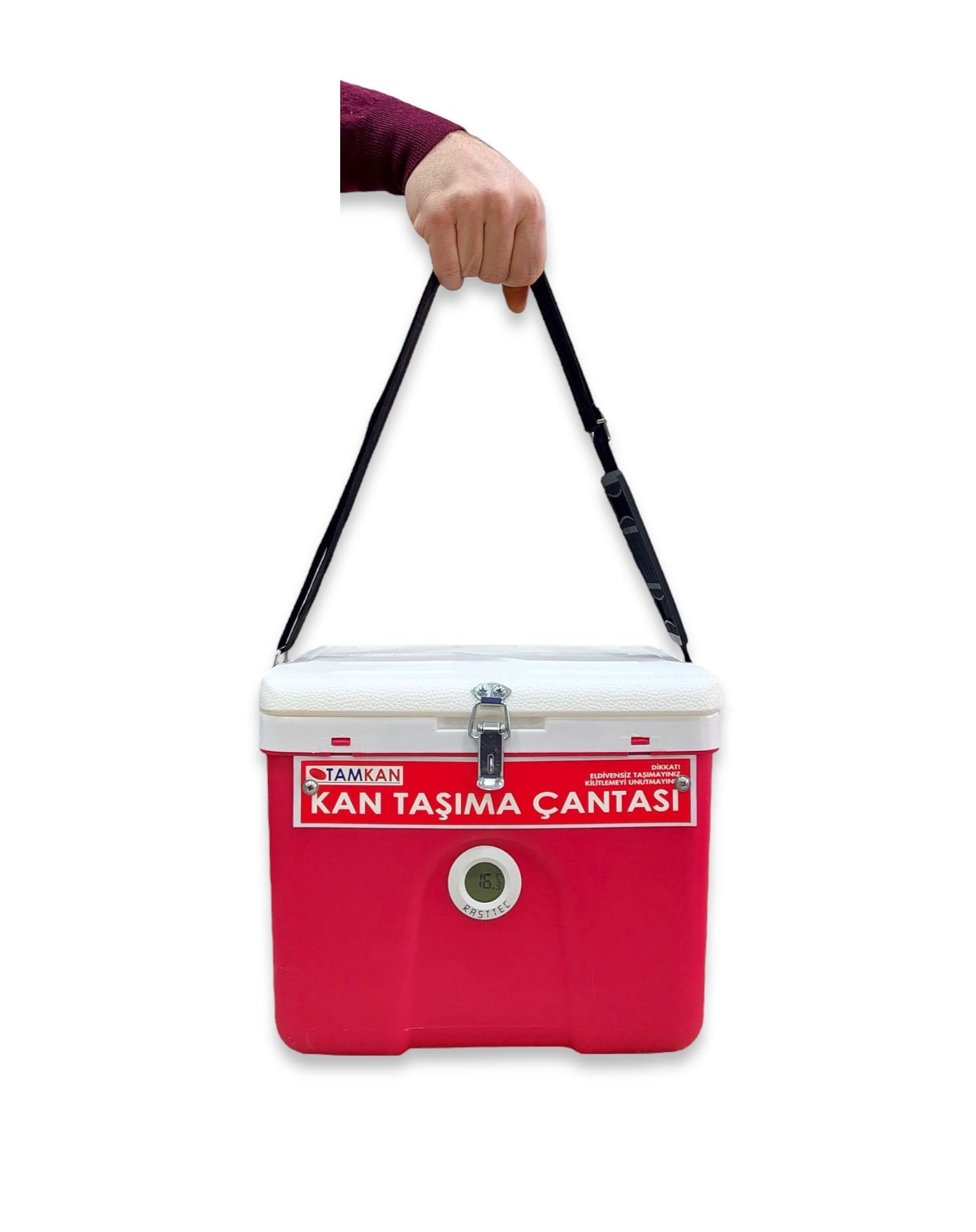 5 Litre Güvenlikli Soğuk Zincir Taşıma Çantası - TK7076 - TAMKAN