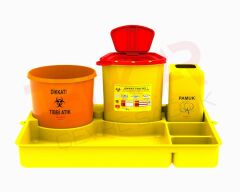 1,3 Litre Tıbbi Atık Kutusu - TK1013