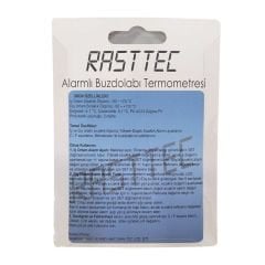 Alarmlı Buz Dolabı Derecesi - Sesli ve Görsel Uyarı - TK0301 - RASTTEC