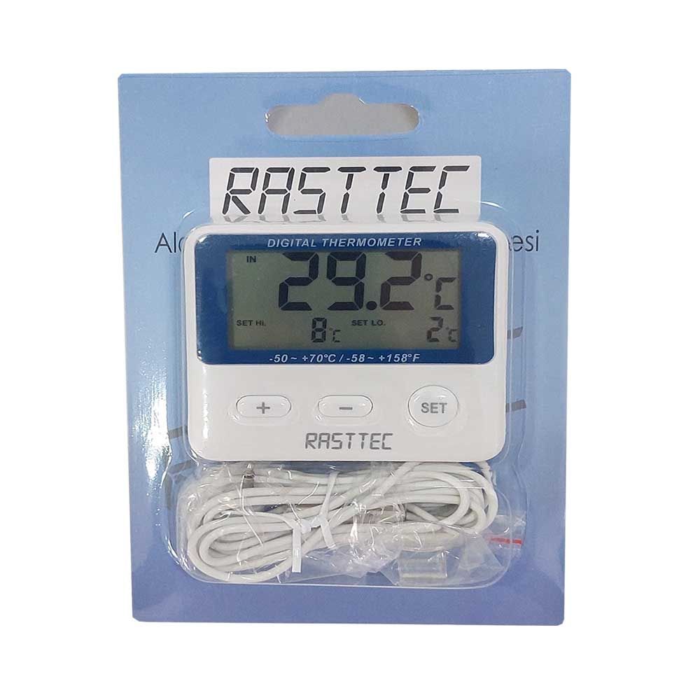 Alarmlı Buz Dolabı Derecesi - Sesli ve Görsel Uyarı - TK0301 - RASTTEC