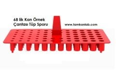 68lik Kan Örnek Taşıma Çantası - Kırmızı - TK0680