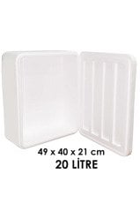 20 Litre Strafor Kutu | Strafor Köpük Kutu | EPS Kutu | TK9033