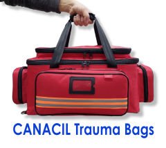 ⭐⭐⭐⭐⭐ 63 Cm Travma Çantası - TK6521 - Kırmızı - CANACIL - MAHİR Serisi