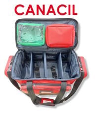 ⭐⭐⭐⭐⭐ 63 Cm Travma Çantası - TK6521 - Kırmızı - CANACIL - MAHİR Serisi