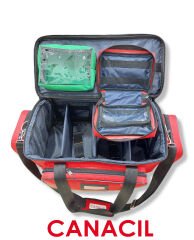 ⭐⭐⭐⭐⭐ 63 Cm Travma Çantası - TK6521 - Kırmızı - CANACIL - MAHİR Serisi