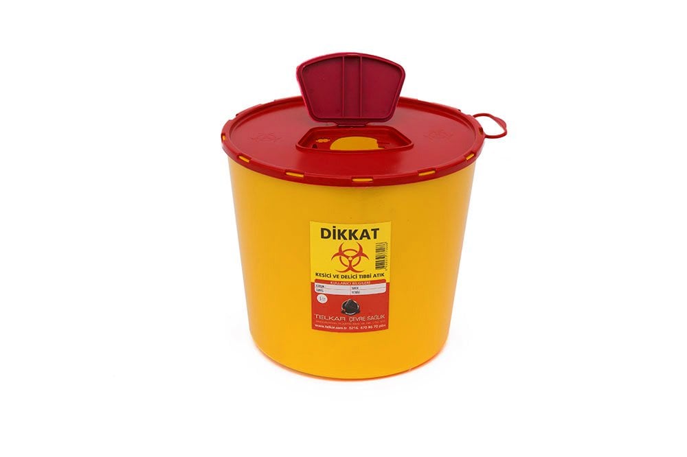5 Litre Tıbbi Atık Kutusu - TK1005