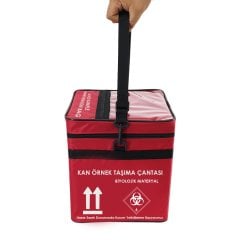 52'lik Kan Örnek Taşıma Çantası - Biyolojik Materyal Numune Taşıma Çantası