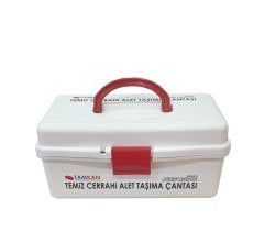 Temiz Cerrahi Alet Taşıma Çantası - Beyaz - TK3242