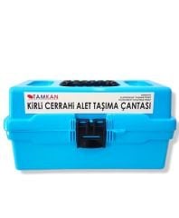 Kirli Cerrahi Alet Taşıma Çantası - Mavi - TK3241