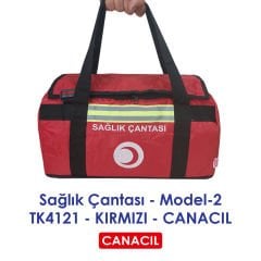 Sağlık Çantası - TK4121 - KIRMIZI - CANACIL - MODEL-2