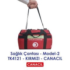 Sağlık Çantası - TK4121 - KIRMIZI - CANACIL - MODEL-2