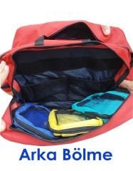 ⭐⭐⭐⭐⭐ Veteriner Muayene Çantası - TK4131 - Kırmızı - CANACIL - Şayan Serisi.