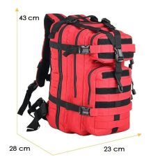 Taktik Sırt Çantası - CANACIL - TK3861 - TipS - Kırmızı