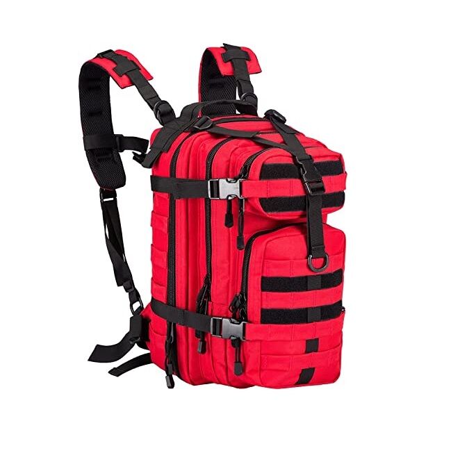 Taktik Sırt Çantası - CANACIL - TK3861 - TipS - Kırmızı