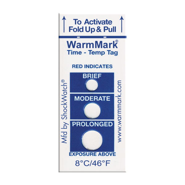 8°C Sıcaklık Zaman İndikatör Etiketi - TK2831 - WarmMark