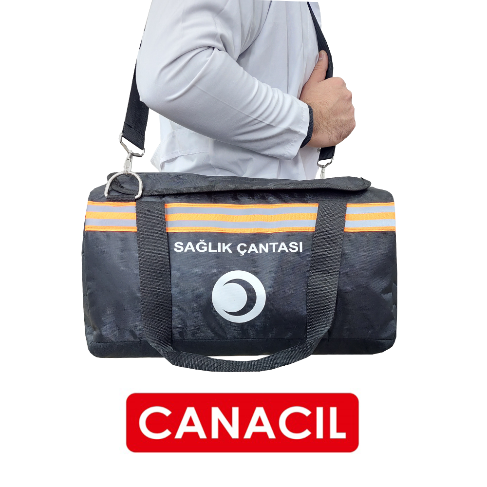 Sağlık Çantası - TK4125 - SİYAH- CANACIL - MODEL-2