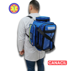 54 cm Travma Çantası | TK5403 | Saks Mavi | CANACIL | MAHİR Serisi