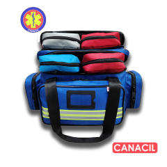 54 cm Travma Çantası | TK5403 | Saks Mavi | CANACIL | MAHİR Serisi