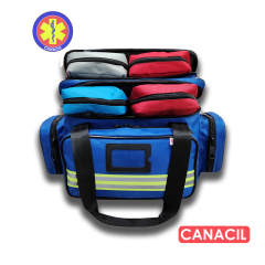 54 cm Travma Çantası | TK5403 | Saks Mavi | CANACIL | MAHİR Serisi