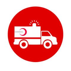 ⭐⭐⭐⭐⭐ Büyük Travma Sırt Çantası - CANACIL - TK3855 - TipX - Siyah