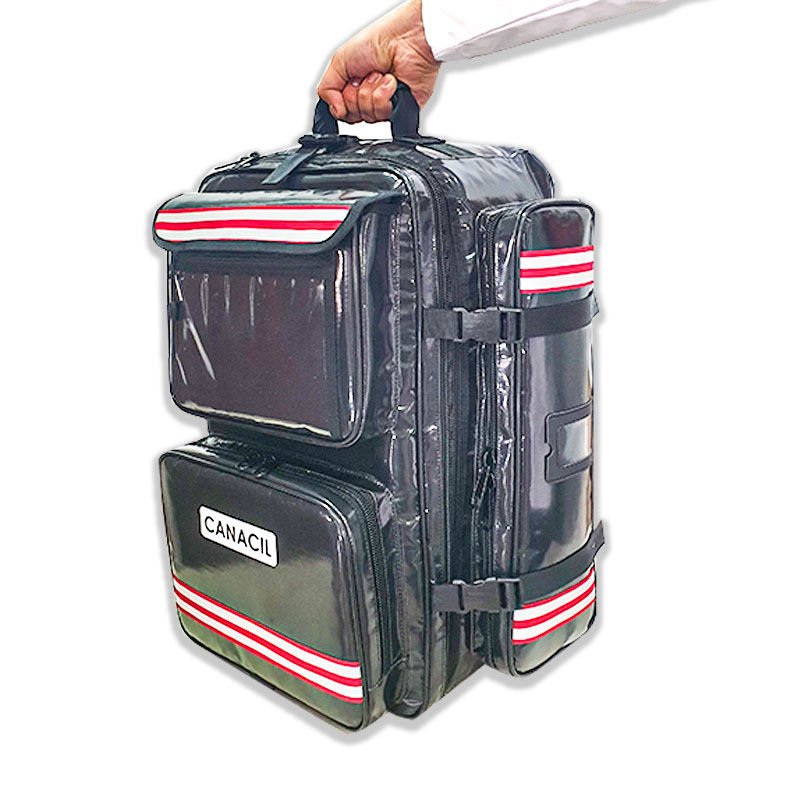⭐⭐⭐⭐⭐ Büyük Travma Sırt Çantası - CANACIL - TK3855 - TipX - Siyah