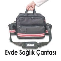⭐⭐⭐⭐⭐ Evde Sağlık Çantası ve Hemşire Çantası - SİYAH - CANACIL -TK4135 - Şayan Serisi