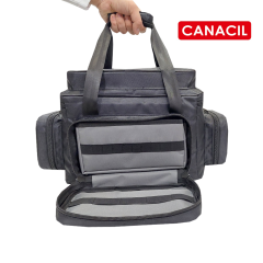 Profesyonel Sporcu Sağlık Çantası | TK5405 | SİYAH | CANACIL | MAHİR Serisi