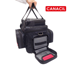 Profesyonel Sporcu Sağlık Çantası | TK5405 | SİYAH | CANACIL | MAHİR Serisi