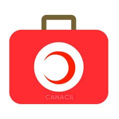 Tıbbi Malzeme Çantası - TK4401 - Kırmızı - CANACIL - Uzman Serisi