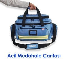 ⭐⭐⭐⭐⭐ 63 Cm Acil Müdahale Çantası - TK6524 - Mavi - CANACIL - MAHİR Serisi