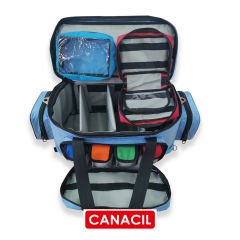 ⭐⭐⭐⭐⭐ 63 Cm Acil Müdahale Çantası - TK6524 - Mavi - CANACIL - MAHİR Serisi