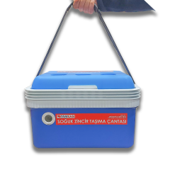 ⭐⭐⭐⭐⭐ 9 Litre Güvenlikli Soğuk Zincir Taşıma Çantası | 9 L Safety Cold Chain Box - TK1275