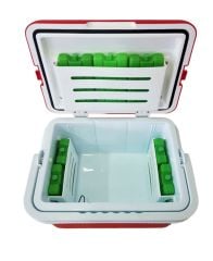 ⭐⭐⭐⭐⭐ 9 Litre Güvenlikli Soğuk Zincir Taşıma Çantası | 9 L Safety Cold Chain Box - TK1275