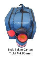 Evde Sağlık Çantası - Hemşire Çantası - AÇIK GRİ - CANACIL - TK4137 - Şayan Serisi