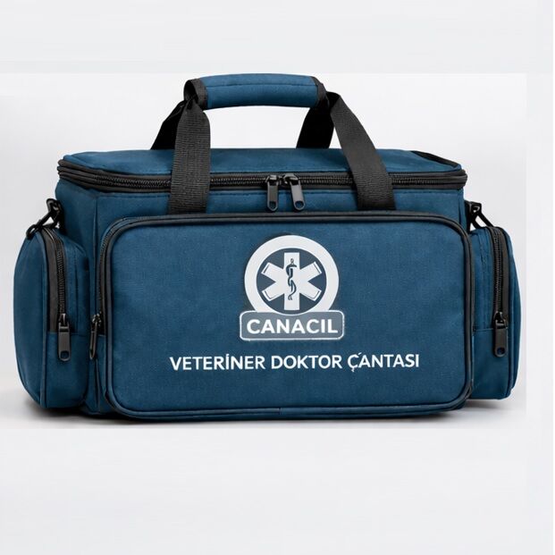 Veteriner Hekim Çantası - Petrol Mavi - TK5434