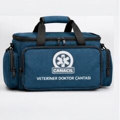 Veteriner Hekim Çantası - Petrol Mavi - TK5434