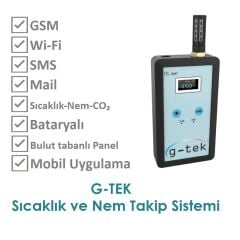 SICAKLIK-NEM VE CO₂ TAKİP SİSTEMİ -  G-TEK DL–RMT