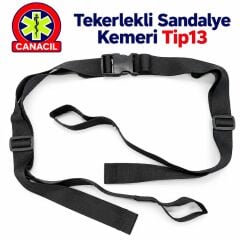 TEKERLEKLİ SANDALYE EMNİYET KEMERİ - PLASTİK KİLİT - TK9974 - 4 CM - Tip13