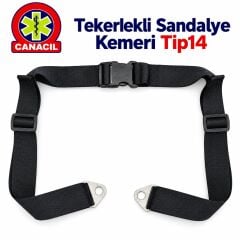 TEKERLEKLİ SANDALYE EMNİYET KEMERİ - PLASTİK KİLİT - TK9984 - 4 CM - Tip14