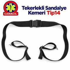 TEKERLEKLİ SANDALYE EMNİYET KEMERİ - PLASTİK KİLİT - TK9984 - 4 CM - Tip14